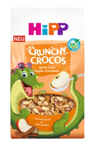 HiPP BIO muesli croccante Kroko Mela Cannella da 3 anni 300 g